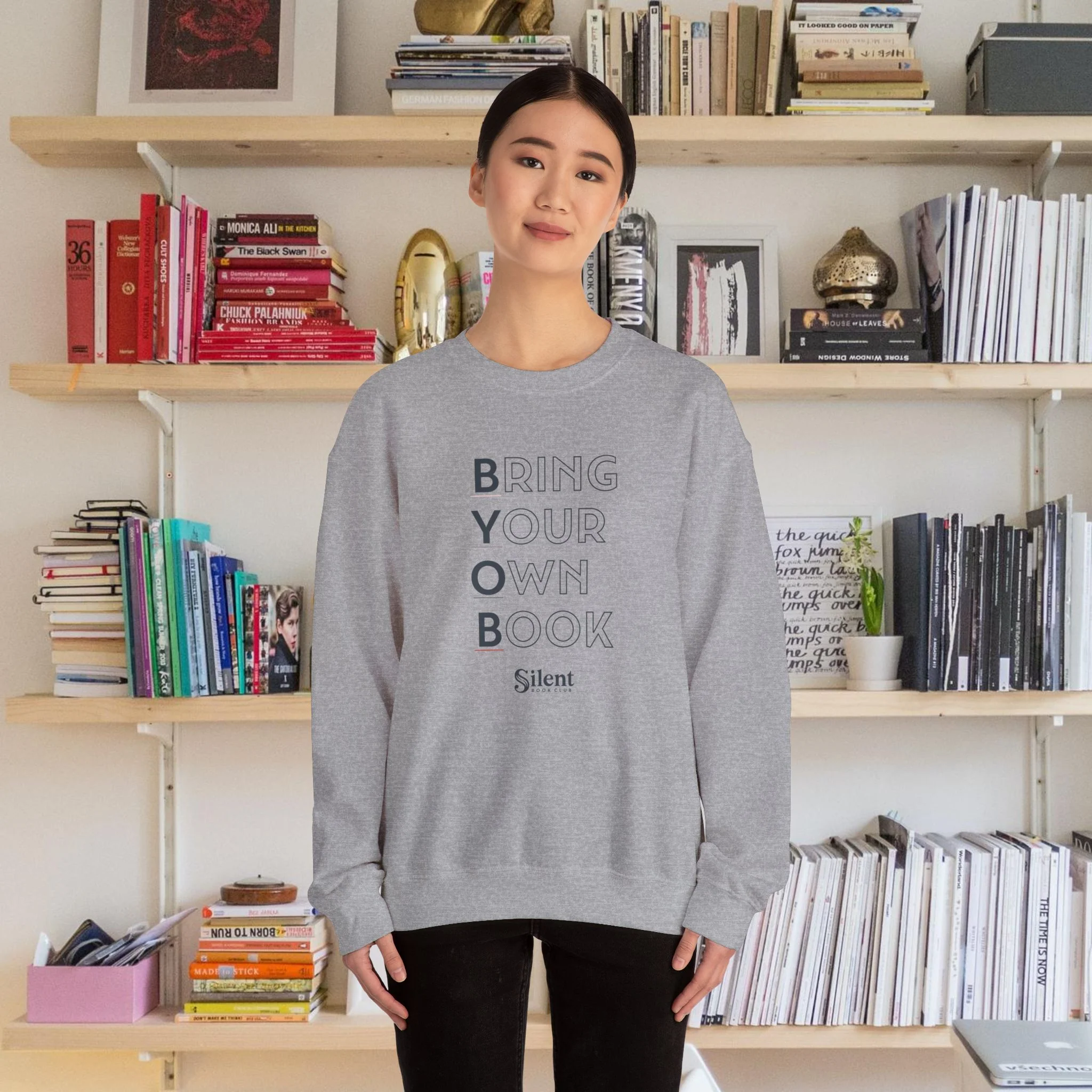 BYOBook Unisex Sweatshirt - Image 6